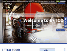 Tablet Screenshot of eftco.org